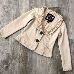 Nick & Mo Ruffle Jacket S